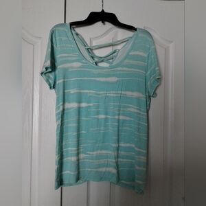 a.n.a Aqua Short Sleeve Tee